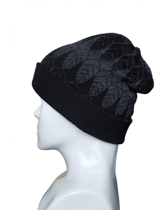 Unisex Purewool  designer Cap black